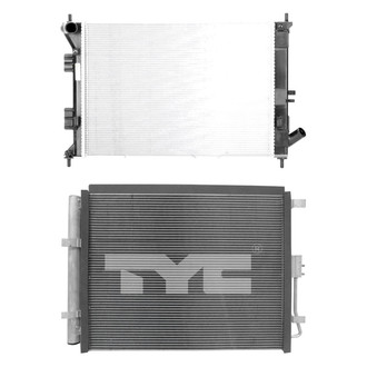TYC® - Radiator and Condenser Kit