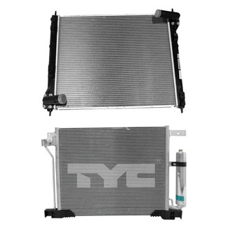 TYC® - Radiator and Condenser Kit