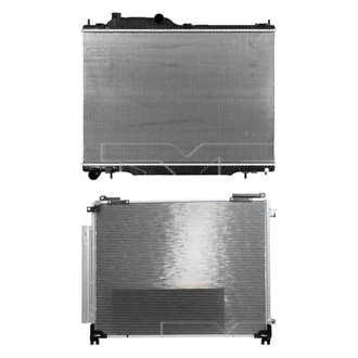 TYC® - Radiator and Condenser Kit