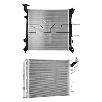 TYC® - Radiator and Condenser Kit