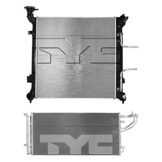 TYC® - Radiator and Condenser Kit
