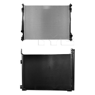 TYC® - Radiator and Condenser Kit