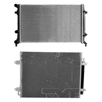 TYC® - Radiator and Condenser Kit