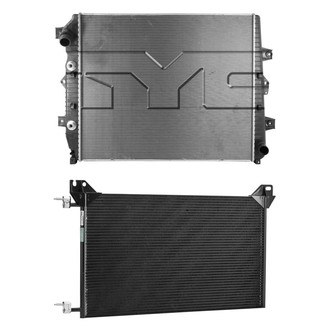 TYC® - Radiator and Condenser Kit