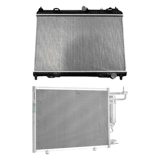 TYC® - Radiator and Condenser Kit