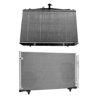 TYC® - Radiator and Condenser Kit