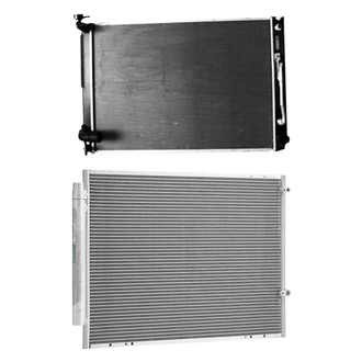 TYC® - Radiator and Condenser Kit