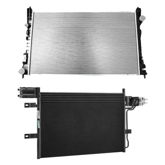 TYC® - Radiator and Condenser Kit