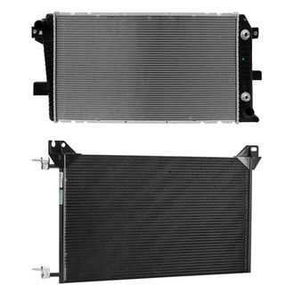 TYC® - Radiator and Condenser Kit