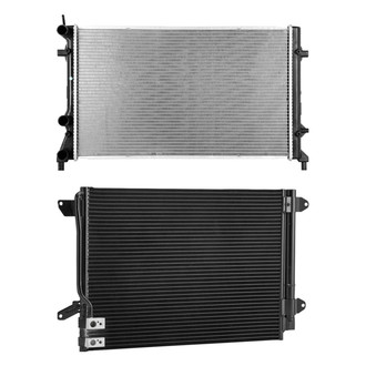 TYC® - Radiator and Condenser Kit