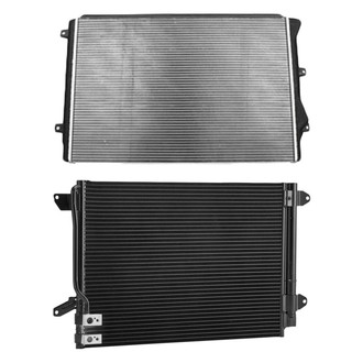 TYC® - Radiator and Condenser Kit