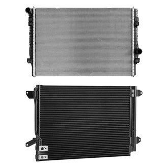 TYC® - Radiator and Condenser Kit