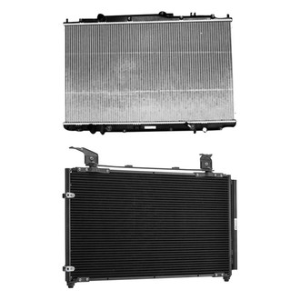 TYC® - Radiator and Condenser Kit