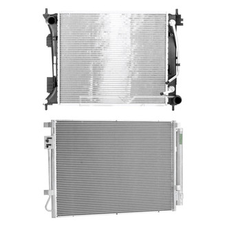 TYC® - Radiator and Condenser Kit