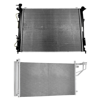 TYC® - Radiator and Condenser Kit