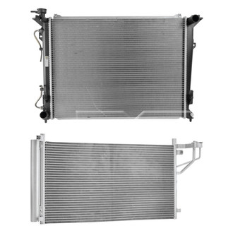 TYC® - Radiator and Condenser Kit