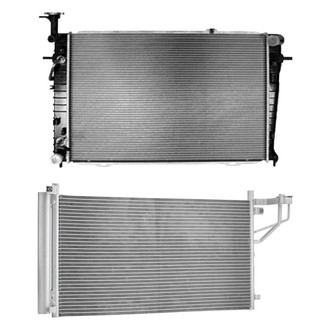 TYC® - Radiator and Condenser Kit