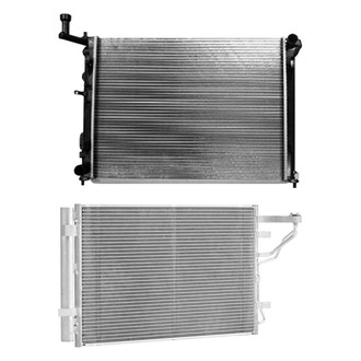 TYC® - Radiator and Condenser Kit