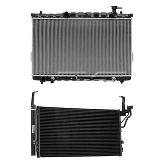 TYC® - Radiator and Condenser Kit