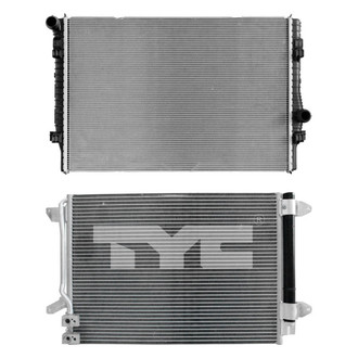 TYC® - Radiator and Condenser Kit