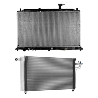 TYC® - Radiator and Condenser Kit
