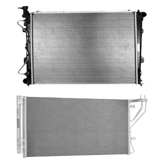TYC® - Radiator and Condenser Kit