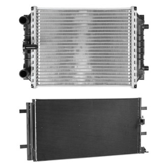 TYC® - Radiator and Condenser Kit