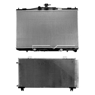 TYC® - Radiator and Condenser Kit