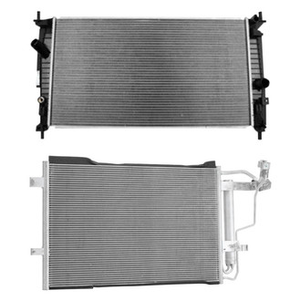 TYC® - Radiator and Condenser Kit