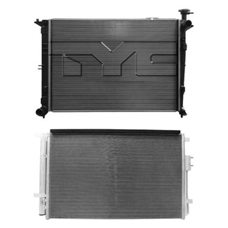 TYC® - Radiator and Condenser Kit