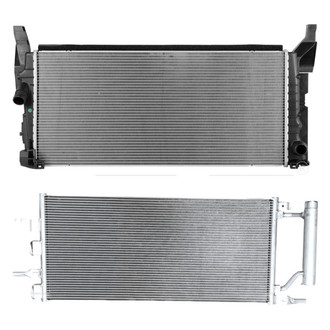 TYC® - Radiator and Condenser Kit