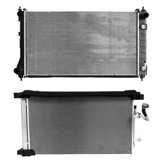 TYC® - Radiator and Condenser Kit