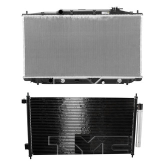 TYC® - Radiator and Condenser Kit