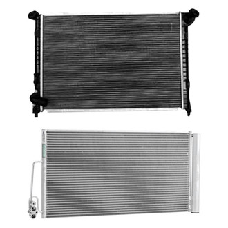TYC® - Radiator and Condenser Kit