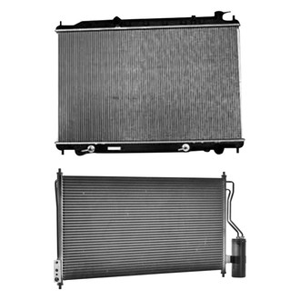 TYC® - Radiator and Condenser Kit