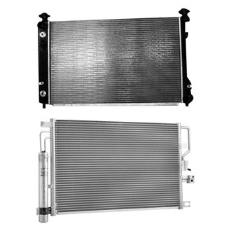TYC® - Radiator and Condenser Kit
