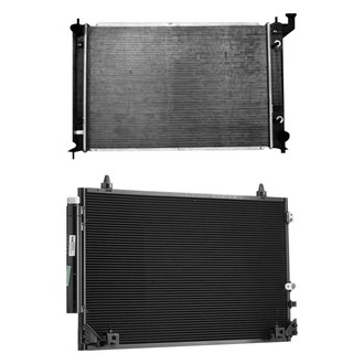 TYC® - Radiator and Condenser Kit