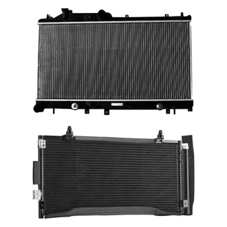 TYC® - Radiator and Condenser Kit