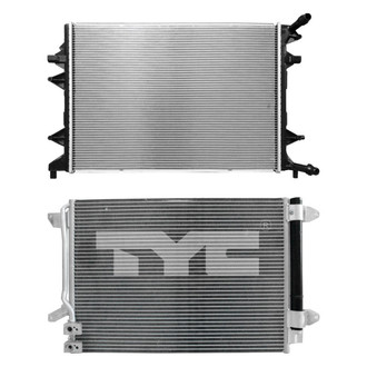 TYC® - Radiator and Condenser Kit