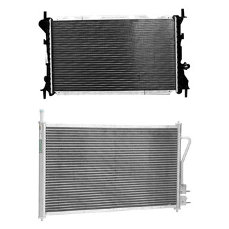 TYC® - Radiator and Condenser Kit