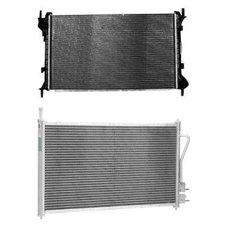 TYC® - Radiator and Condenser Kit
