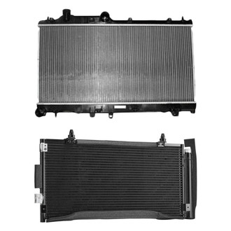TYC® - Radiator and Condenser Kit