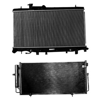 TYC® - Radiator and Condenser Kit