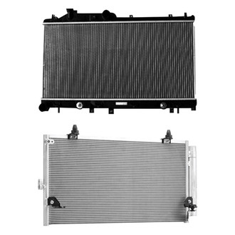 TYC® - Radiator and Condenser Kit