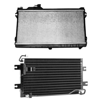 TYC® - Radiator and Condenser Kit