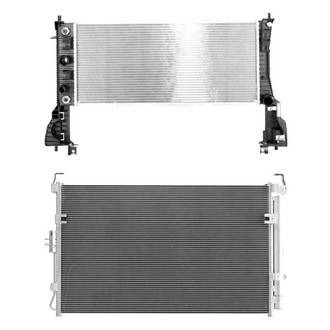TYC® - Radiator and Condenser Kit
