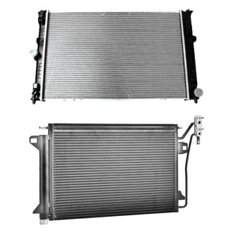 TYC® - Radiator and Condenser Kit