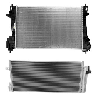 TYC® - Radiator and Condenser Kit