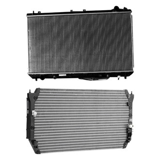 TYC® - Radiator and Condenser Kit