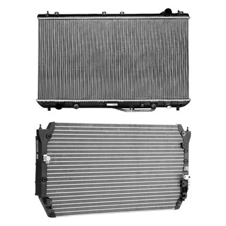 TYC® - Radiator and Condenser Kit